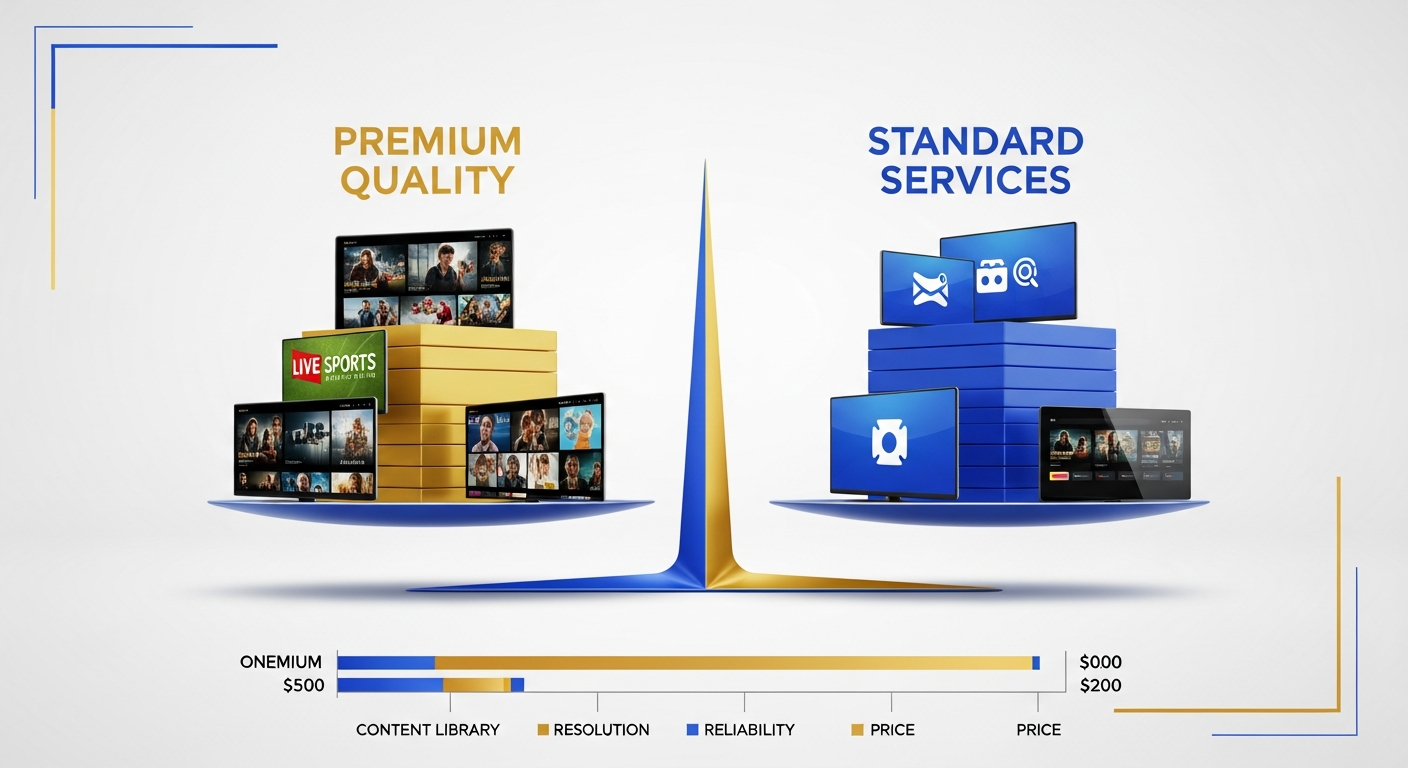 Comparatif des Offres IPTV 2026 - Quel Service Choisir ?